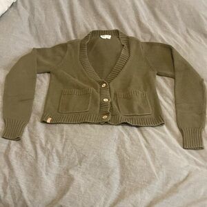 Tentree cropped sweater